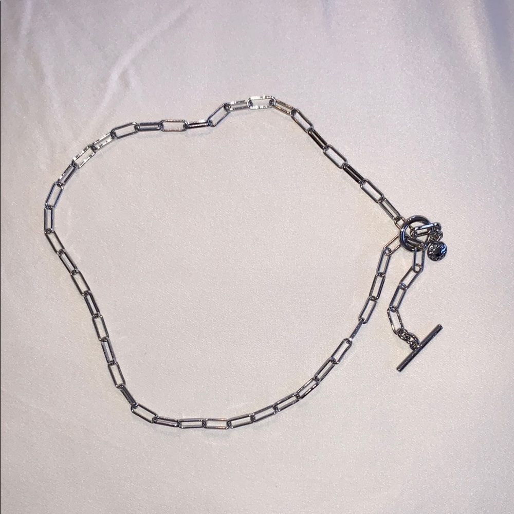 J. Crew Silver Chain Necklace